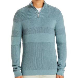 Theory Quarter-Zip Sweater in Good Cotton *Bloomingdale's exclusive item*